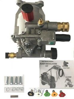 2600-PSI-Pressure-Washer-Pump-7/8-Shaft-Honda-GC160-HORIZONTAL PLUS TIPS
