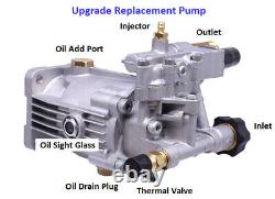 2750 PSI Pressure Washer Pump Fits 7/8 Shaft XR2500 XR2600 EXHA2425 FREE Key