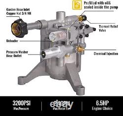 2900 3200 Psi Pressure Washer Pump For Craftsman Subaru 190 Kohler Honda GCV