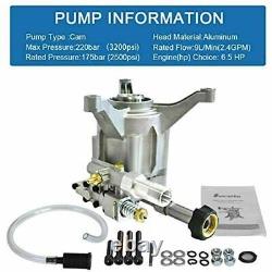 2900 3200 Psi Pressure Washer Pump For Craftsman Subaru 190 Kohler Honda GCV