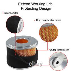 2PCS Air Filter For AFZE30 GX340 GX390 11 13 HP Pressure Washer Generator Engine