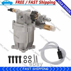 3/4 Shaft Horizontal Pressure Washer Pump 3300 PSI 2.4 GPM Replacement Pump