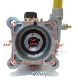 3000 psi Horizontal Pressure Washer Pump Kit for Blackmax, Generac, Husky, Honda