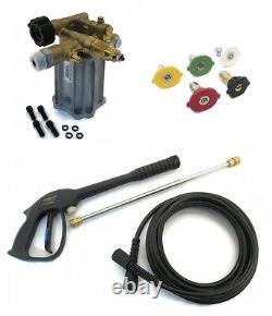 3000 psi Pressure Washer Pump & Spray Kit for Karcher G3050 OH with Honda GC190