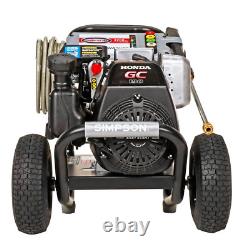 3200 PSI 2.5 GPM Gas Cold Water Pressure Washer with HONDA GC190 Engine