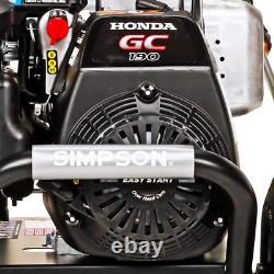 3200 PSI 2.5 GPM Gas Cold Water Pressure Washer with HONDA GC190 Engine