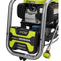 3300 PSI 2.5 GPM Cold Water Gas Pressure Washer With Honda GCV200 Engine With