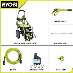 3300 PSI 2.5 GPM Cold Water Gas Pressure Washer with Honda GCV200 Engine