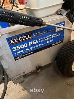 3500 psi Electric Start Power Pressure Washer 13hp Honda used once