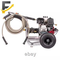 3600 PSI 2.5 GPM Cold Water Gas Pressure Washer with HONDA GX200 Engine