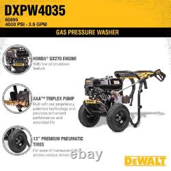 4000 PSI 3.5 GPM Gas Cold Water Pressure Washer with HONDA GX270 Engine