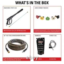 4200 PSI 4.0 GPM Cold Water Gas Pressure Washer with HONDA GX390 Engine NEW