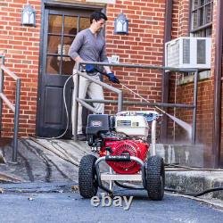 4200 PSI 4.0 GPM Gas Cold Water Pressure Washer with HONDA GX390 Engine NEW