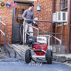 4240 Aluminum Series 4200 PSI Gas Pressure Washer 4.0 GPM HONDA GX