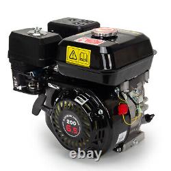 6.5HP Gas Engine For Honda GX160 220cc 4-Stroke OHV Air Cooling Horizontal Shaft