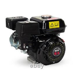 6.5HP Gas Engine For Honda GX160 220cc 4-Stroke OHV Air Cooling Horizontal Shaft