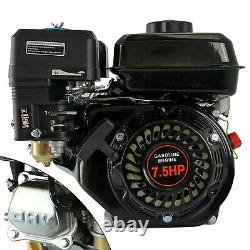 7.5HP 4-Stroke OHV Horizontal Gas Engine For Honda GX160 Horizontal Pullstart