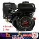 7.5hp Horizontal Shaft Gas Engine Motor For Honda Gx160 Air Cooled Pull Start