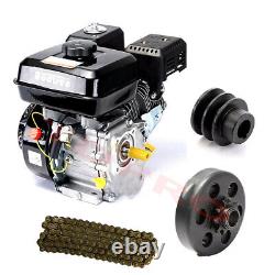 7HP 210cc OHV Horizontal Shaft Gas Engine Motor for Honda GX200 Go Kart Recoil