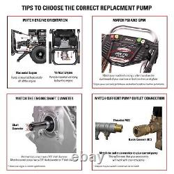 90028 Horizontal Axial Cam Replacement Pressure Washer Pump Kit 3300 PSI 2