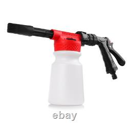 900ML Snow Foam Washer Gun Car Wash Soap Lance Cannon Spray Pressure Jet Bottle