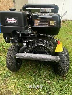 A Simpson Brand Pressure Washer with a Honda engine From Tractor Supply