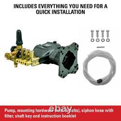 AAA 4000PSI at 3.5 GPM Industrial Triplex Plunger Pressure Washer Pump Kit