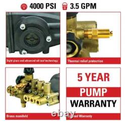 AAA Triplex Pump Kit 90039 4000 PSI at 3.5 GPM for Pressure Washers