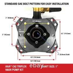 AAA Triplex Pump Kit 90039 4000 PSI at 3.5 GPM for Pressure Washers