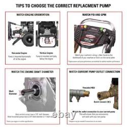 AAA Triplex Pump Kit 90039 4000 PSI at 3.5 GPM for Pressure Washers