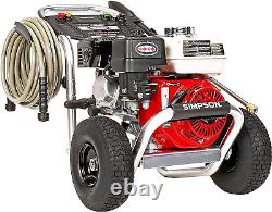 ALH3425 Aluminum Gas Pressure Washer Powered by Honda GX200, 3600 PSI @ 2.5 GPM