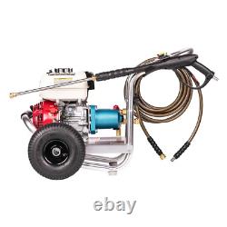 Aluminum 3400 PSI 2.5 GPM Gas Cold Water Pressure Washer with HONDA GX200 Engine