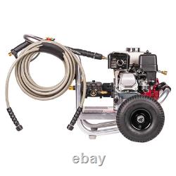 Aluminum 3600 PSI 2.5 GPM Gas Cold Water Pressure Washer with HONDA GX200 Engine
