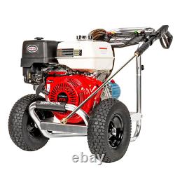 Aluminum 4200 Psi At 4.0 Gpm Honda Gx390 Cold Water Gas Pressure Washer