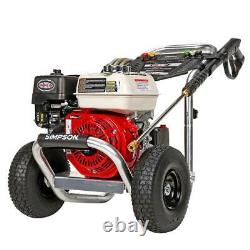 Aluminum ALH3425-S 3600 PSI at 2.5 GPM HONDA GX200 Cold Water Pressure Washer