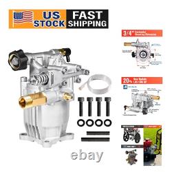 Aluminum Replacement Pressure Washer Pump 3400 PSI @ 2.5 GPM for Honda, Karcher
