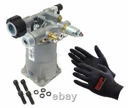 Annovi Reverberi OEM 2600 PSI Pressure Washer Water Pump for Honda Generac Hu