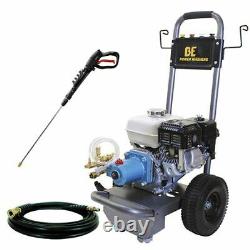 BE Semi-Pro 3000 PSI (Gas Cold Water) Pressure Washer with CAT Pump & Honda G