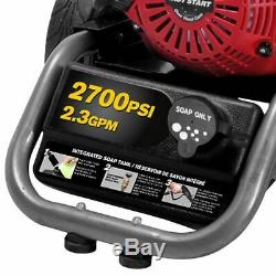 BE275HAS 2700 PSI (Gas Cold Water) Pressure Washer with Honda GC160 Engine