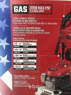 CRAFTSMAN 3200-PSI 2.4-GPM Cold Water Gas Pressure Washer with Honda Engine NEW