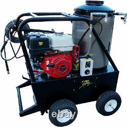 Cam Spray Extreme Duty Hot Water Pressure Washer- 3000 PSI 4.0 GPM Honda Engine