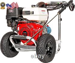 Cleaning Aluminum Series 4200 PSI Gas Pressure ALH4240 Washer 4.0 GPM Engine