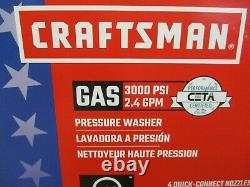 Craftsman 3000-PSI 2.4-GPM Cold Water Gas Pressure Washer Powered by Honda