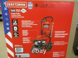 Craftsman 3000-PSI 2.4-GPM Cold Water Gas Pressure Washer Powered by Honda NEW
