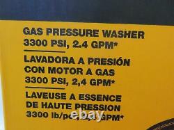 DEWALT DXPW3324I 3300 PSI at 2.4 GPM Honda Cold Water Gas Pressure Washer