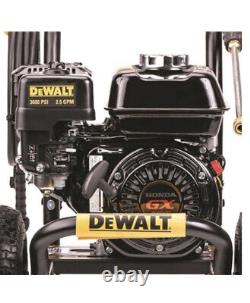 DEWALT DXPW3625 3600 PSI 2.5 GPM HONDA GX200 Gas Cold Water Pressure Washer