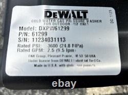 DEWALT DXPW61299 3600 PSI 2.5 GPM HONDA Gas Cold Water Pressure Washer