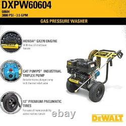 DeWalt Professional 3800 PSI (Gas Cold Water) Pressure Washer with Honda GX27