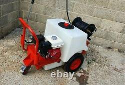 Demon Tornado 150L Bowser Petrol Pressure Washer Honda GX160 portable jet wash