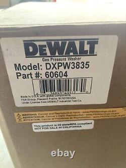 Dewalt DXPW60604, 3800 PSI 3.5 GPM Gas Cold Water Pressure Washer HONDA GX270